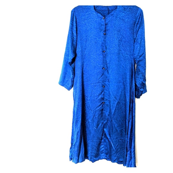 Handmade Silk Kurta Tunic - Picture 1 of 5
